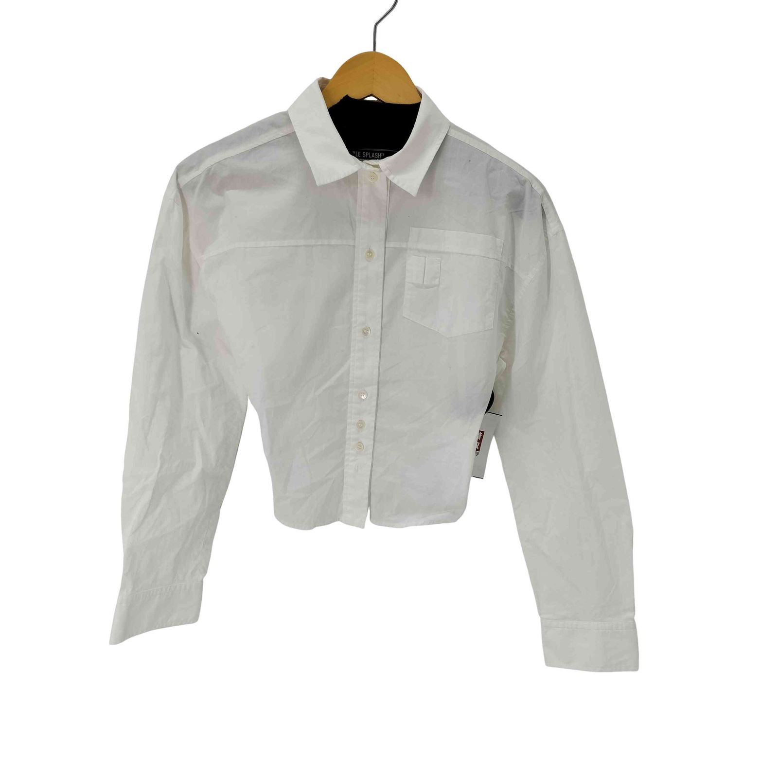 ジャックムス JACQUEMUS LE SPLASH Aqua Cutout Cotton Poplin Shirt レディース 表記無