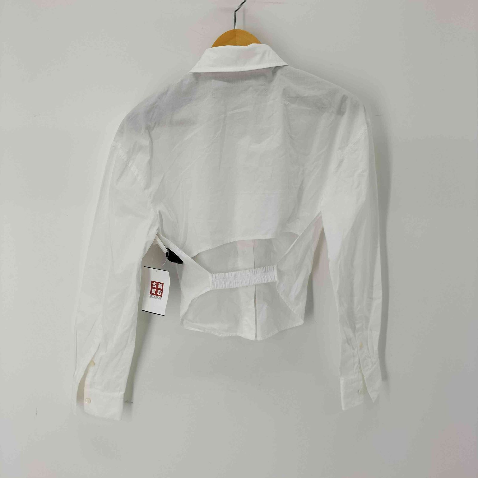 ジャックムス JACQUEMUS LE SPLASH Aqua Cutout Cotton-Poplin Shirt レディース 表記無