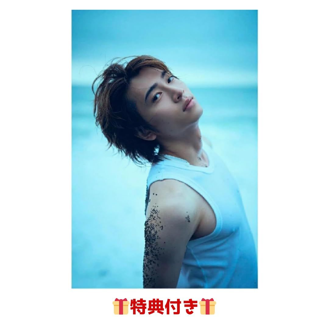 特典付き 庄司浩平写真集 絵柄転写サイン入りチェキ風カード付