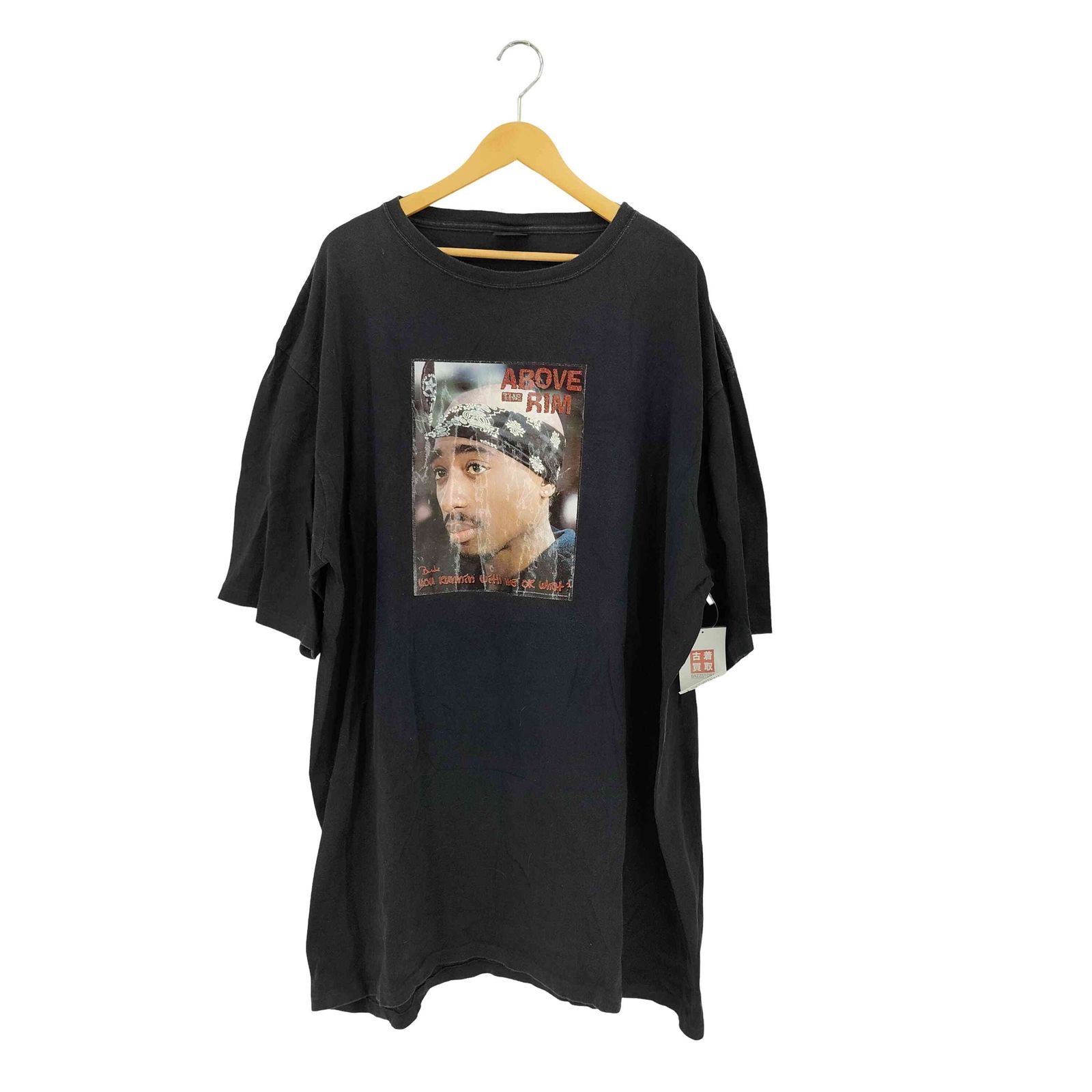 チェンジズ CHANGES 90s ABOVE THE RIM アーティスト ラメプリント Tシャツ カットソー メンズ XXXL