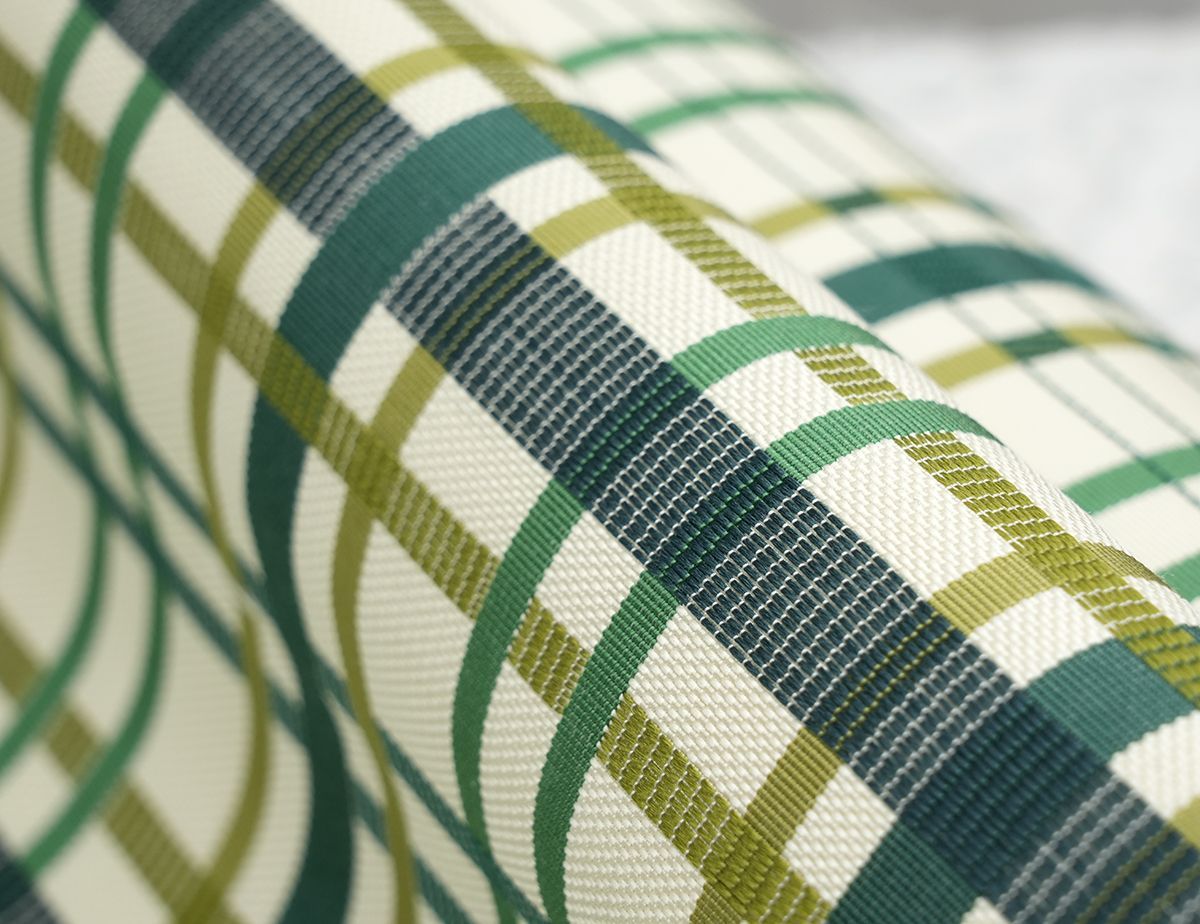 八寸名古屋帯 狂言格子