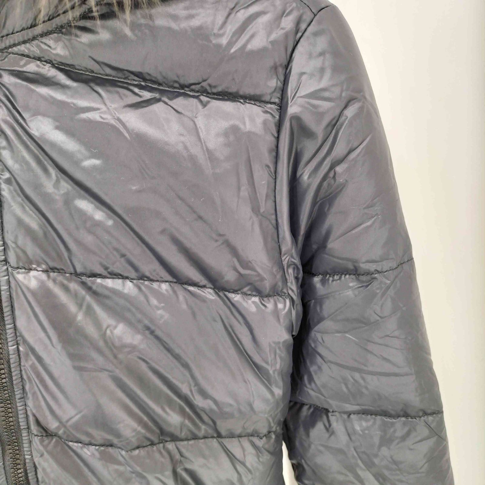 デュベティカ DUVETICA KAPPA カッパ ラクーンファー ナイロンダウンコート レディース 38 GULLKHAN_COM