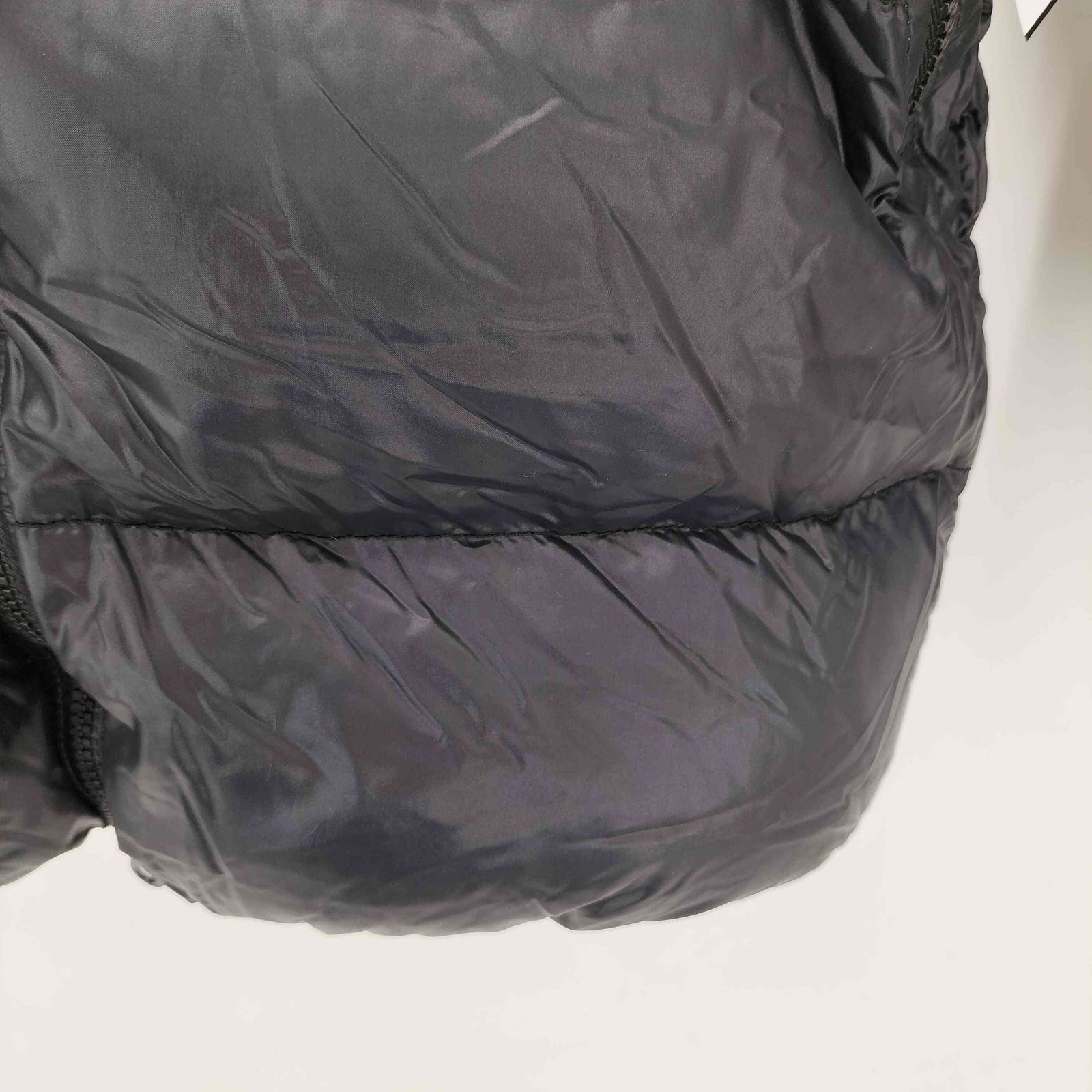 ラクーンファー ナイロンダウンコート