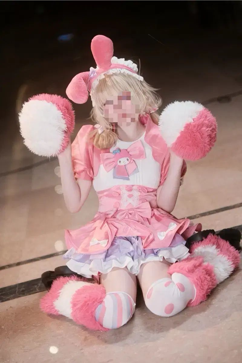 第五人格 チアリーダー My Melody マイメロディ コスプレ 衣装