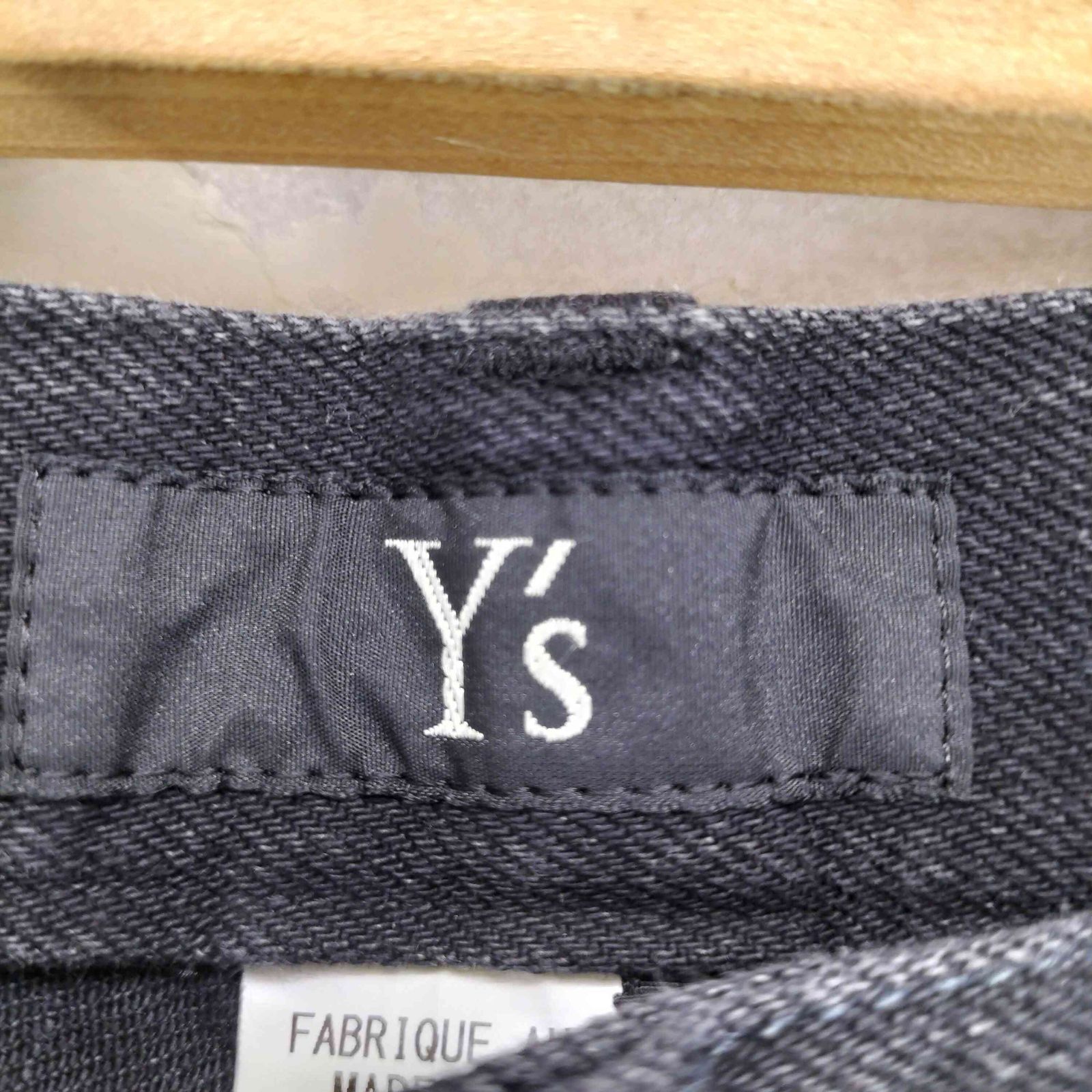 ワイズ Ys インサイドアウト ブラックデニム メンズ 1 - メルカリ