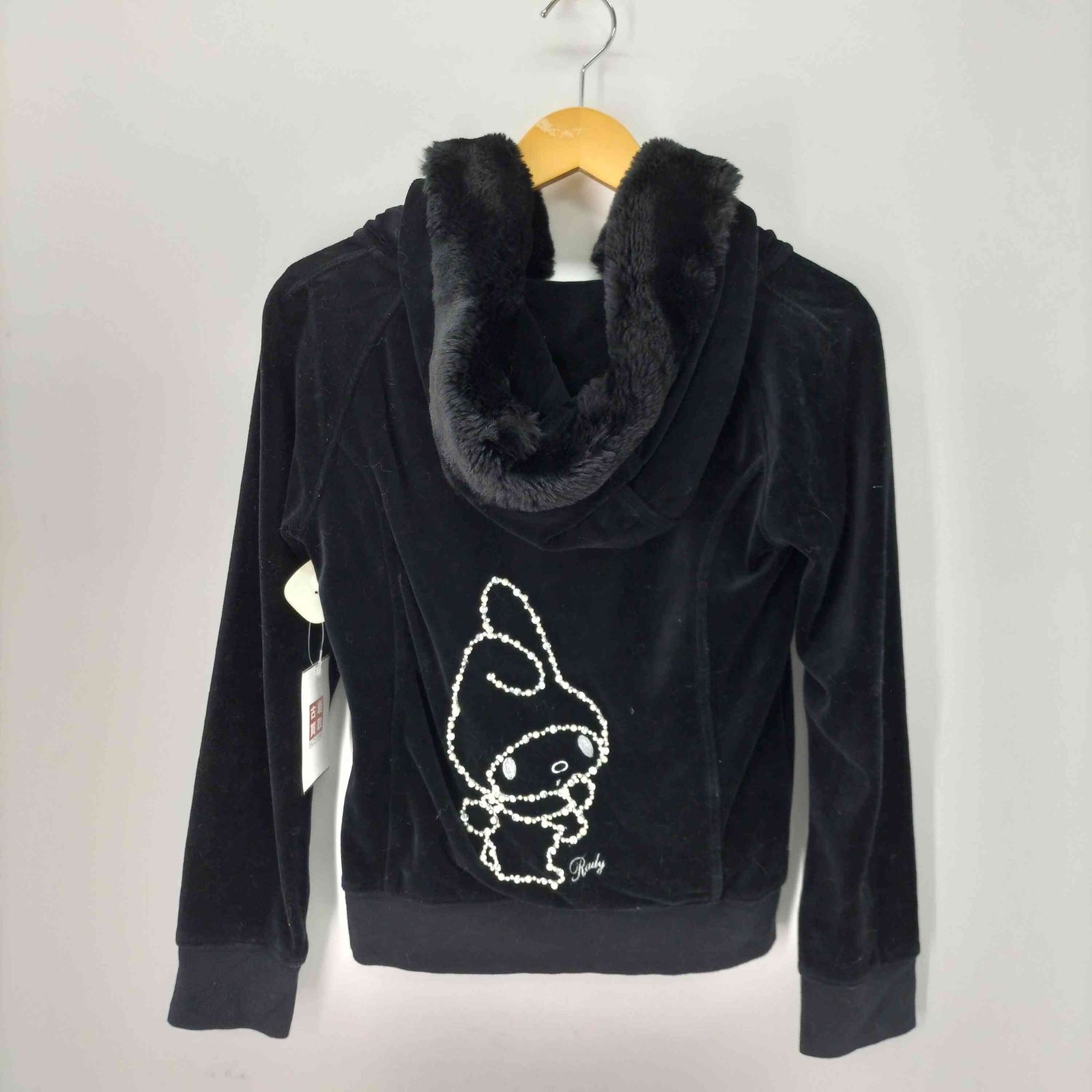 レディ Rady ファーフード ベロア ジップパーカー ランストーン＆パール レディース JPN M