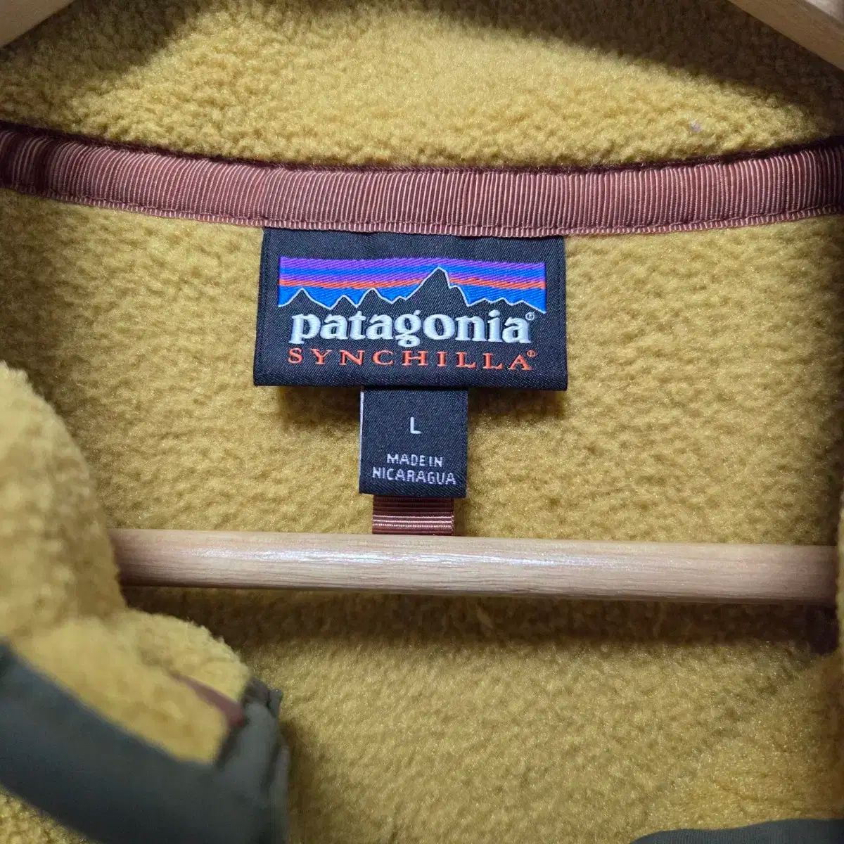 パタゴニア マスタード色 シンチラ L