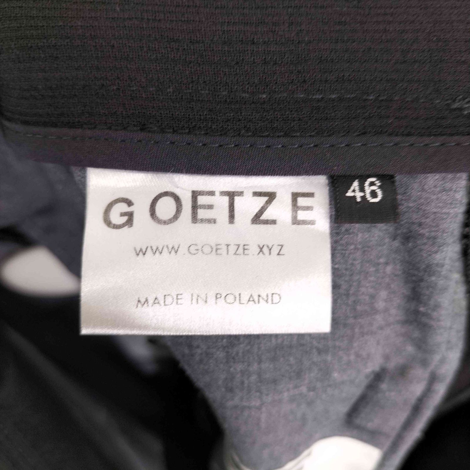  ユーズドフルギ 古着 GOETZE 2タック ワイドスラックス メンズ 46 その他 パンツ