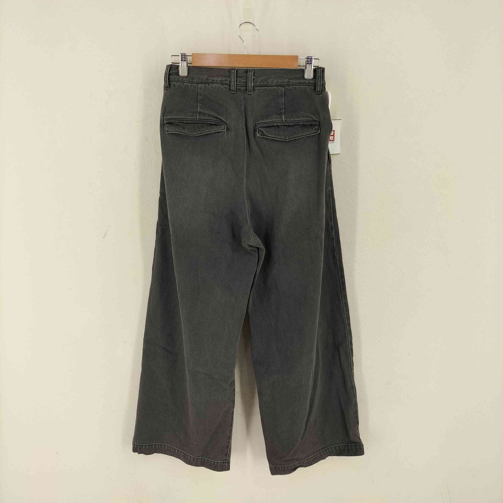トワロニエ toironier 2 tuck wide denim pants メンズ JPN 1