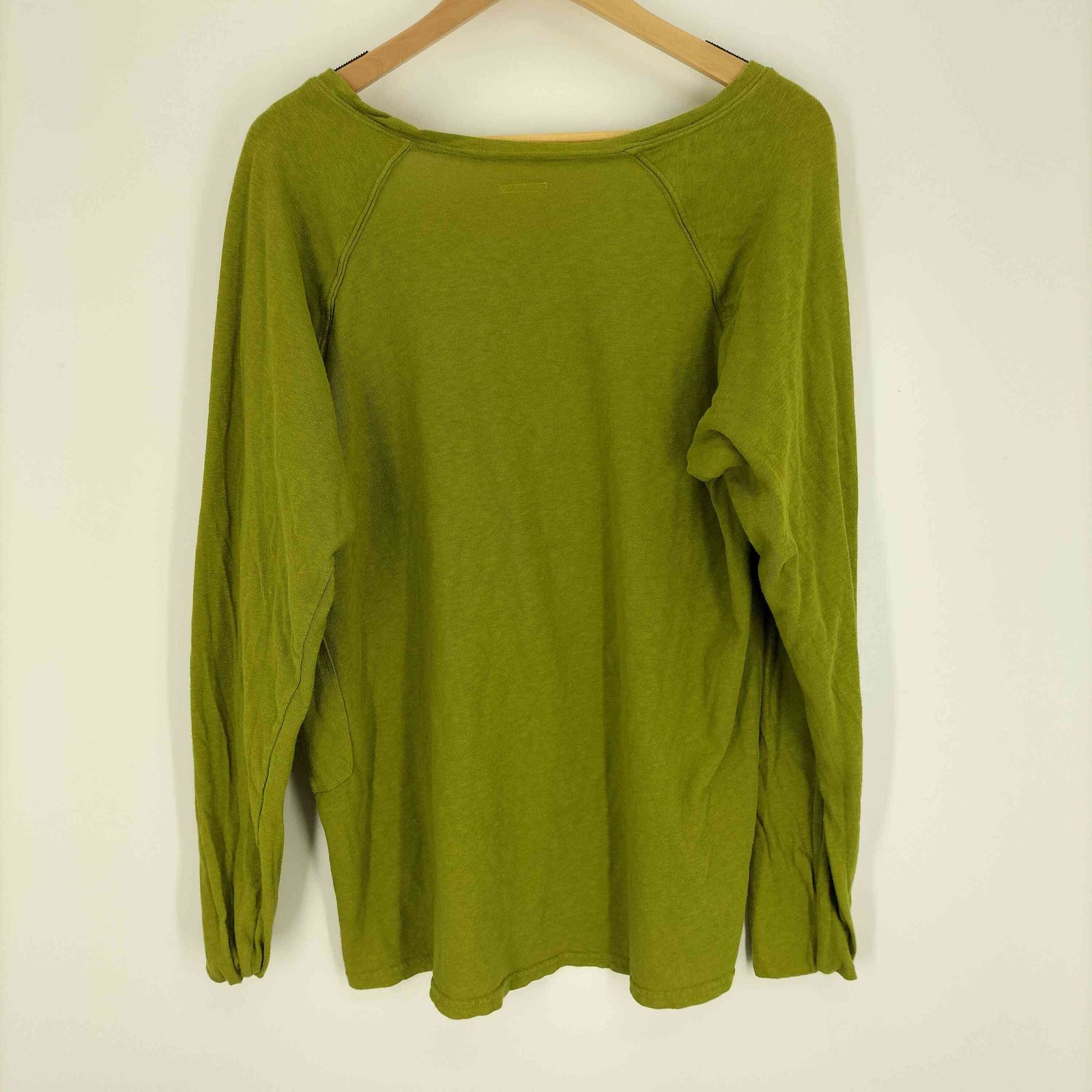 キャピタル KAPITAL ラグランスリーブ サイドポケット コットン カットソー メンズ JPN 3