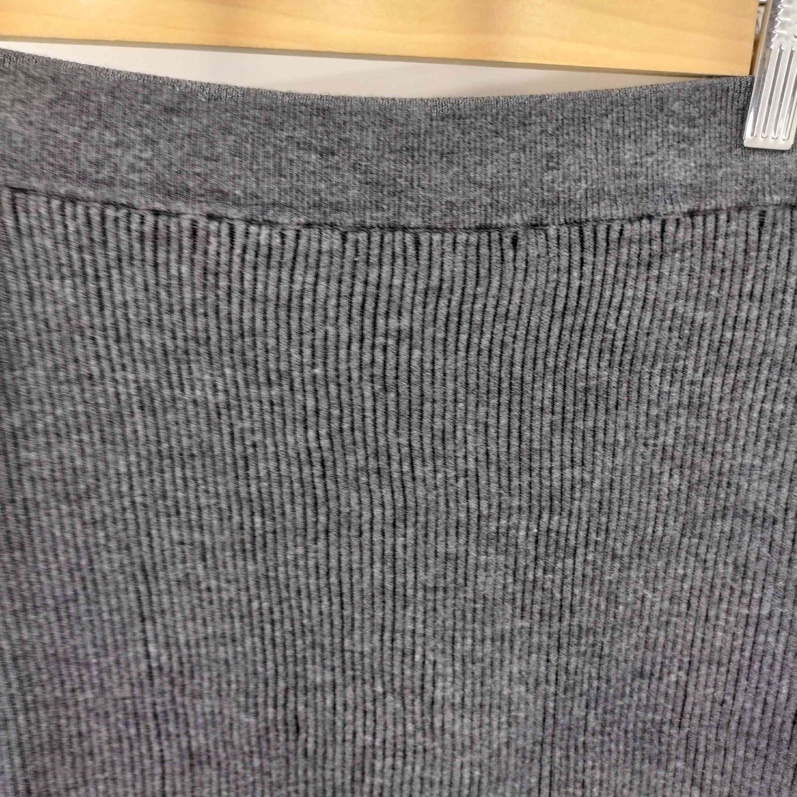 ラインヴァンド LEINWANDE Knitted Fringe Skirt レディース F GULLKHAN_COM