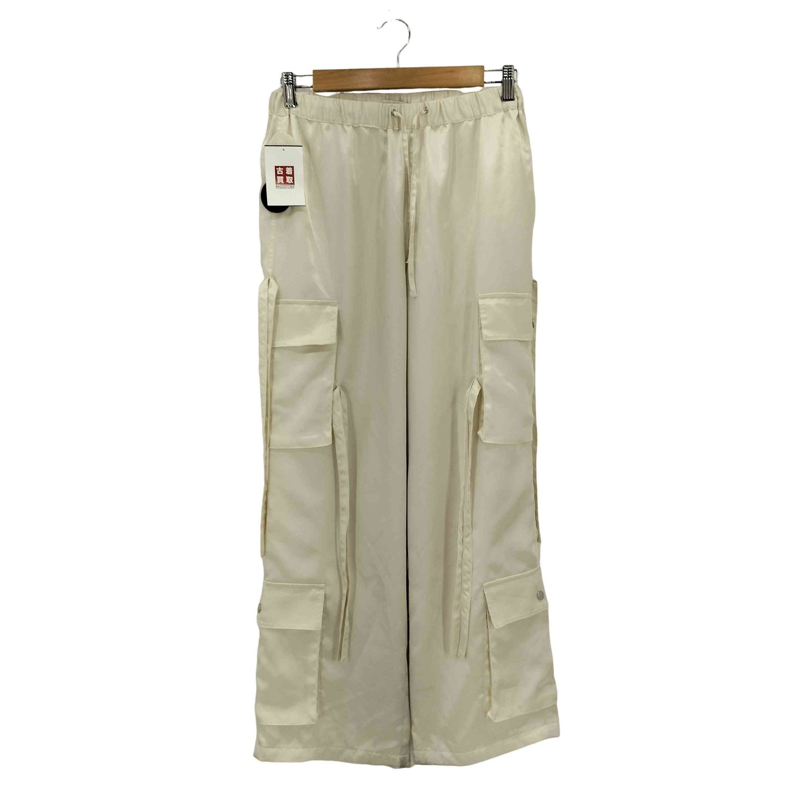 ユーズドフルギ 古着 DICH HENDERSON ポリ ドレープ パラシュートパンツ メンズ F