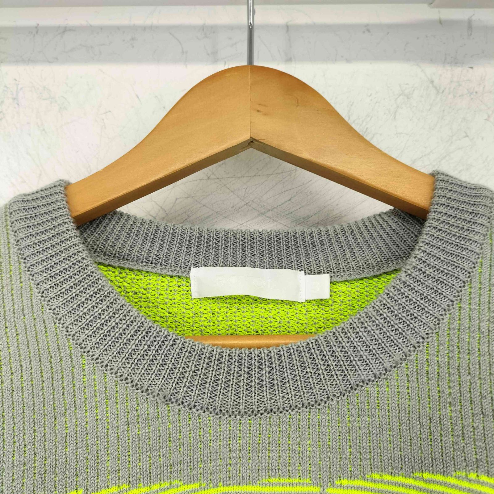 ロトル ROTOL 3D SKELTON ボーンニット 良い メンズ JPN：3