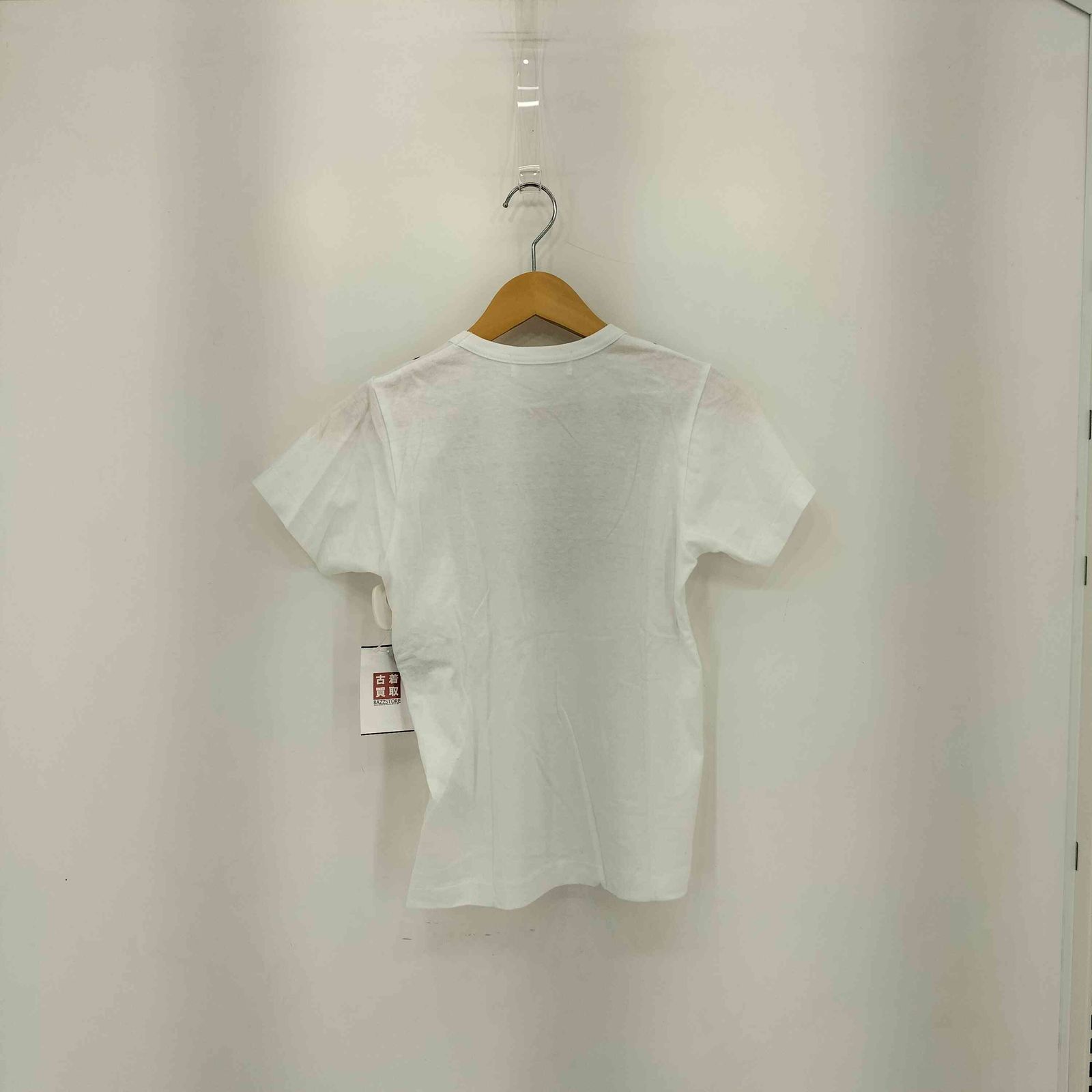 コムデギャルソンガール COMME DES GARCONS GIRL ビジューラインストーンデザイン イラスト クルーネック半袖Tシャツ カットソー レディース XS