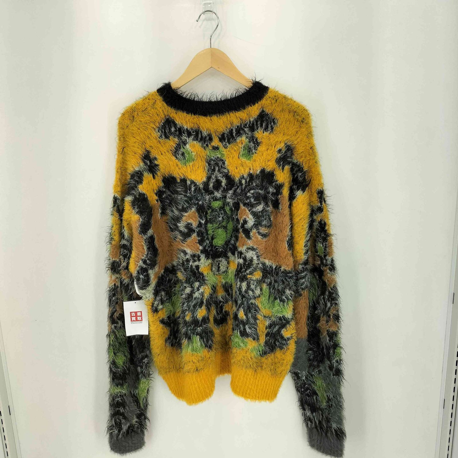 アリーズ ARIES イタリア製 Fleur Chenille knit クルーネックニット メンズ import M