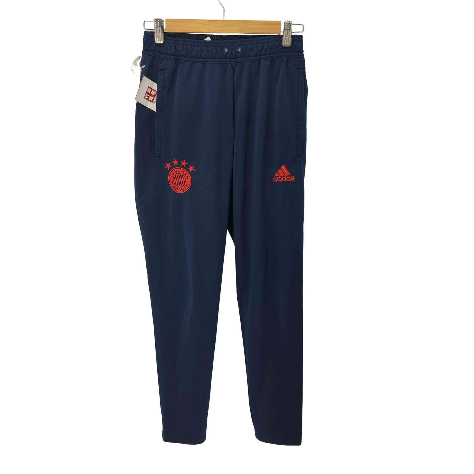 アディダス adidas チームロゴ刺繍 ジョガーパンツ メンズ JPN：M 