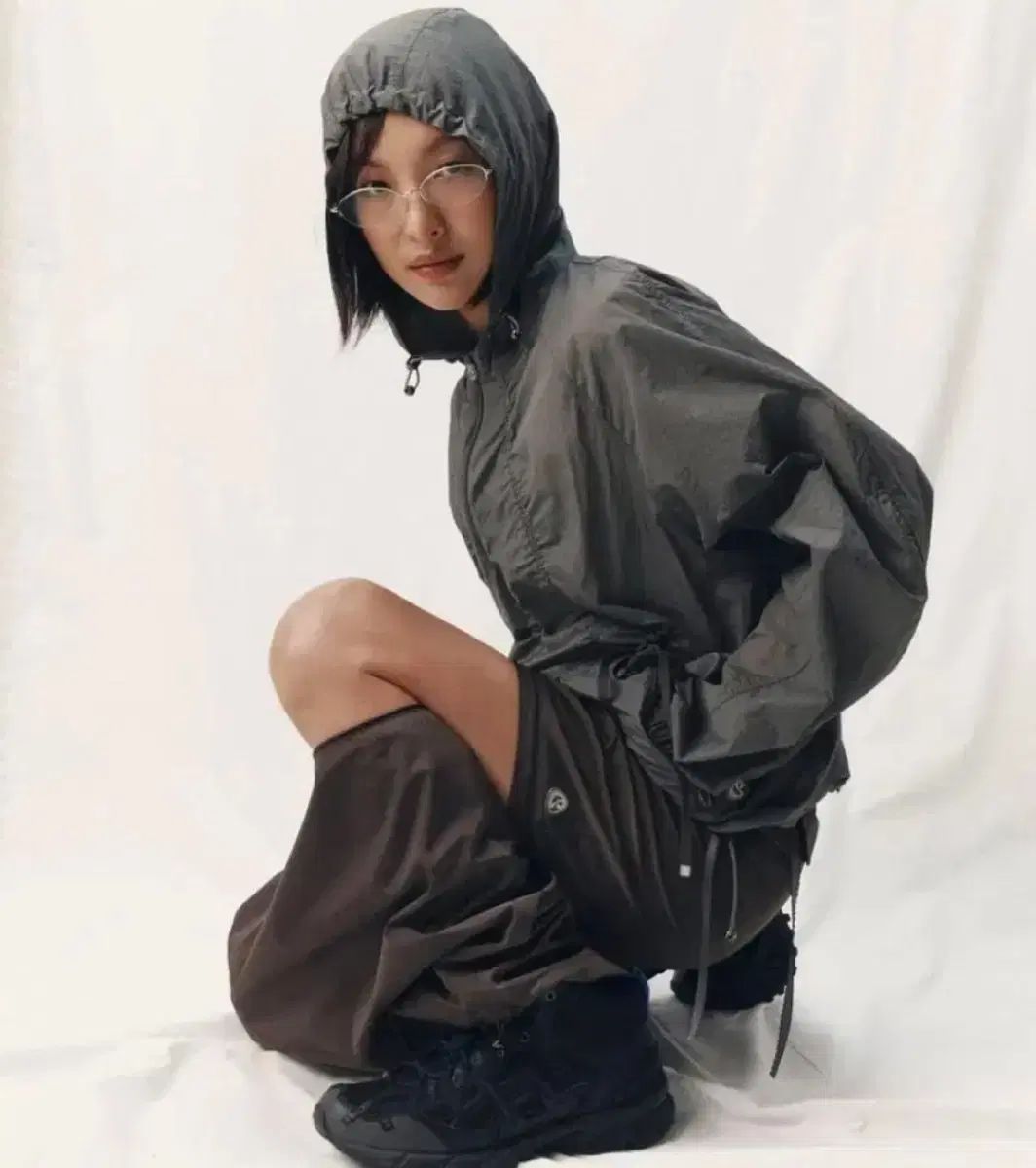 スマートアーバンユーズフル KOISEIO リボン ウィンドブレーカー ウォームグレー