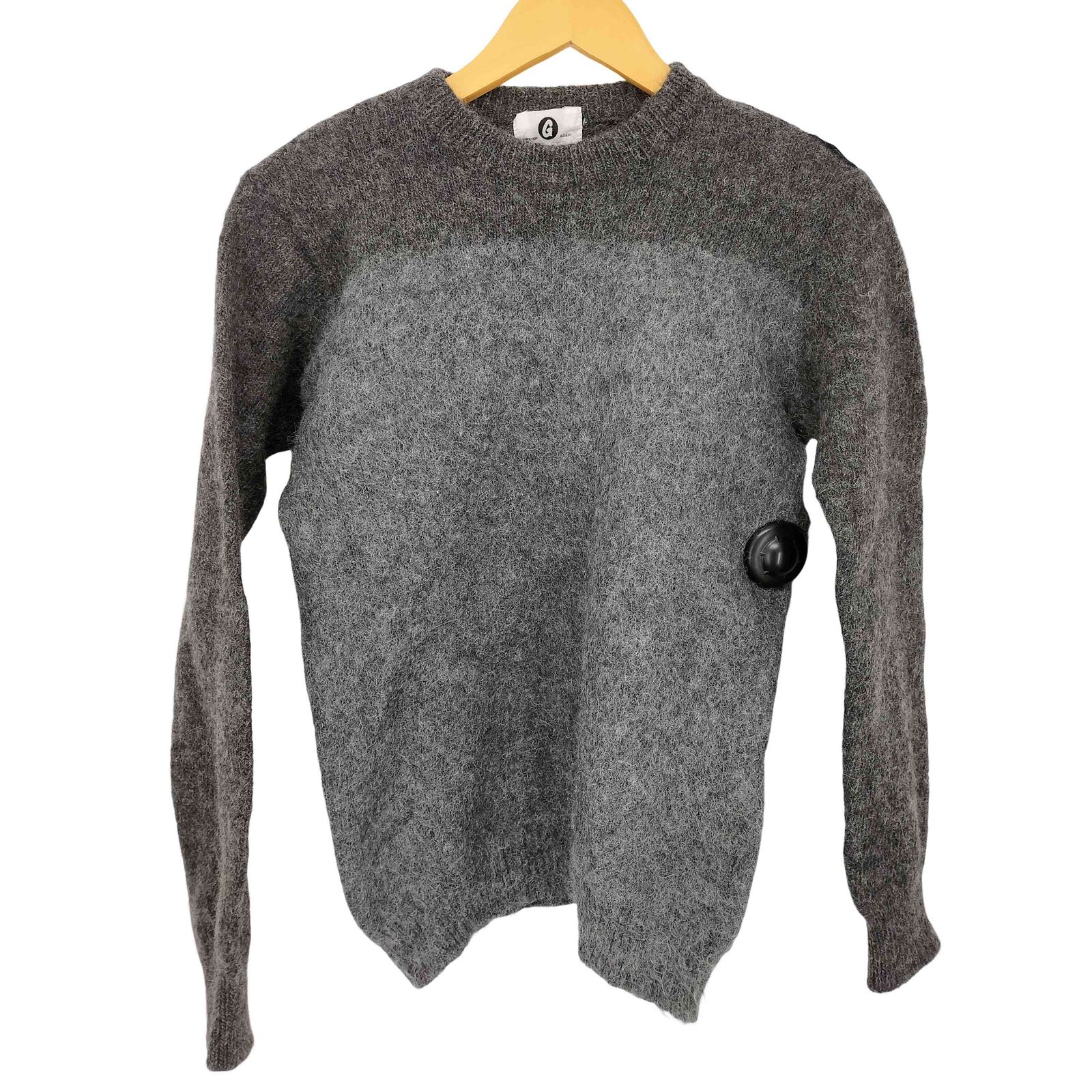 グッドイナフ GOODENOUGH アルパカ100 バイ クルーネック ニット セーター メンズ JPN M