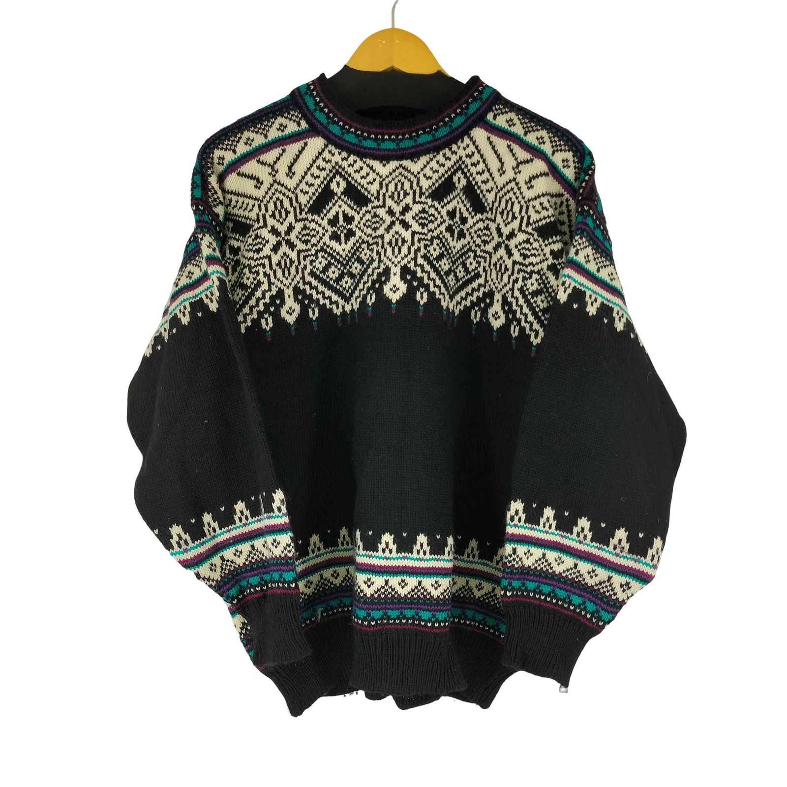 ユーズドフルギ 古着 DALE of Nor way ノルディックニット メンズ JPN L