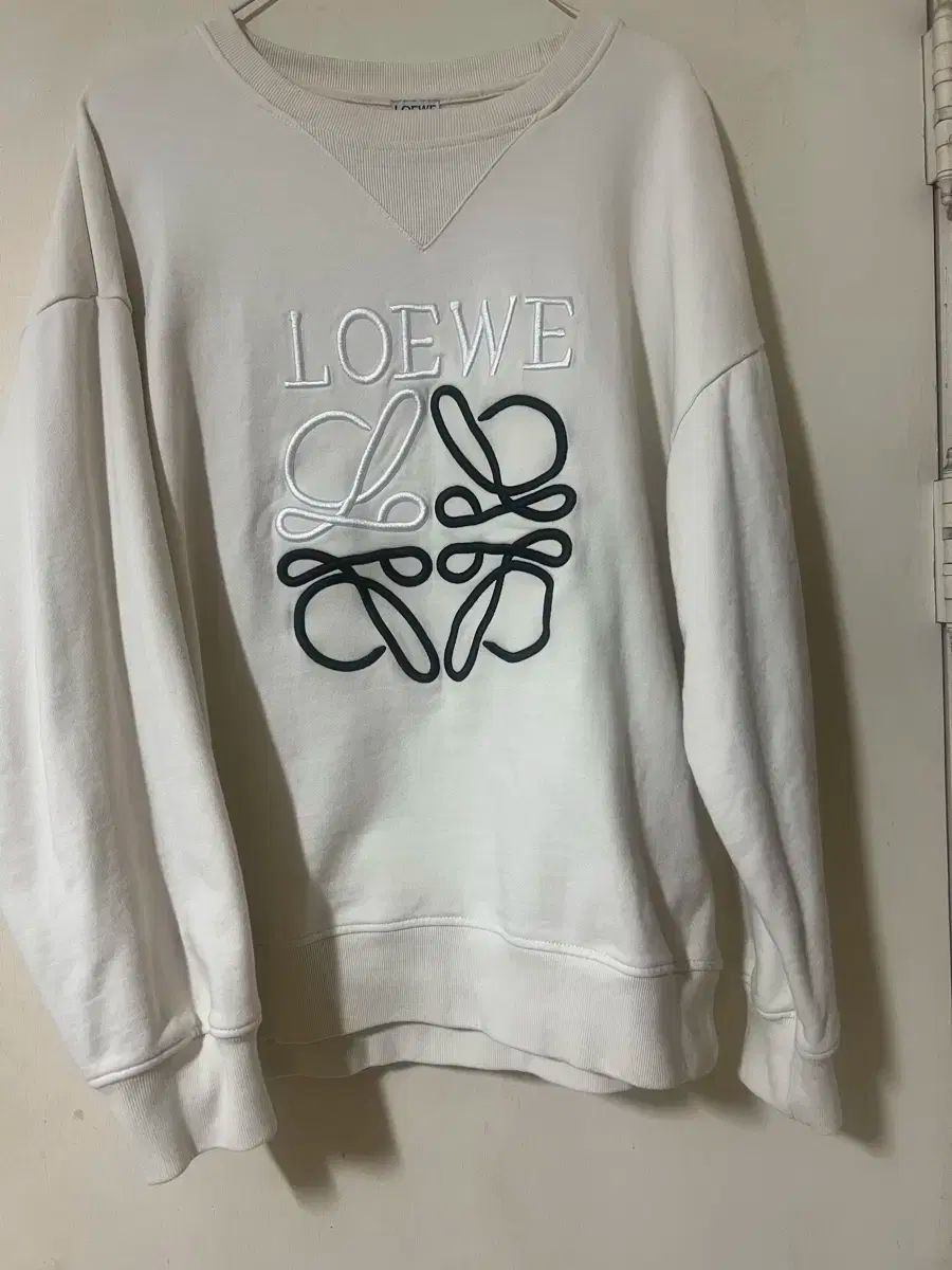LOEWE ロエベ ロゴ アナグラム アイボリー スウェット