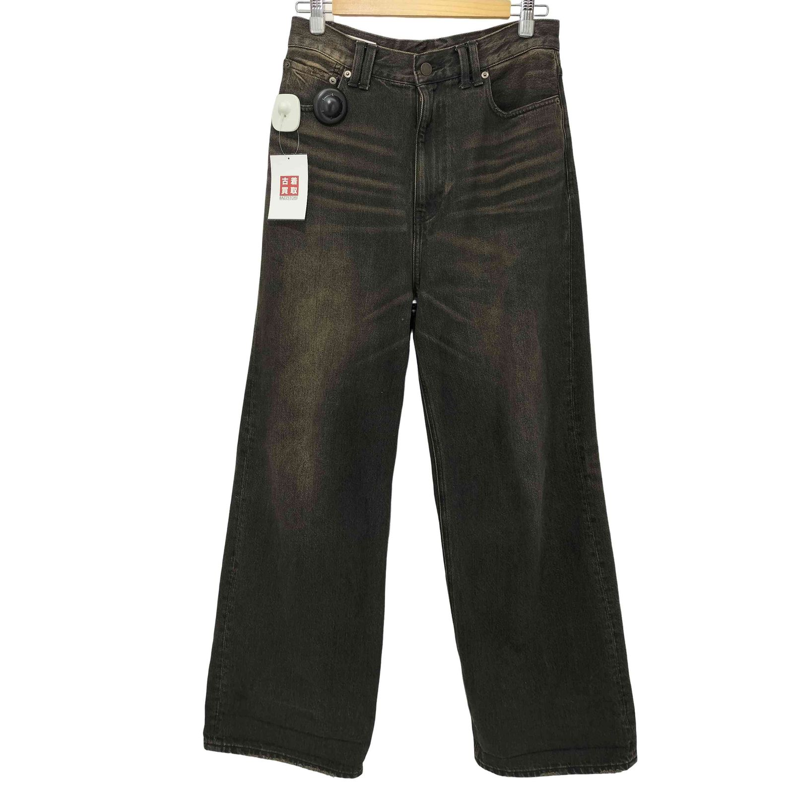 モンキータイム MONKEY TIME 24AW 13oz ビンテージ加工 オーバーダイ バギージーンズ メンズ JPN S