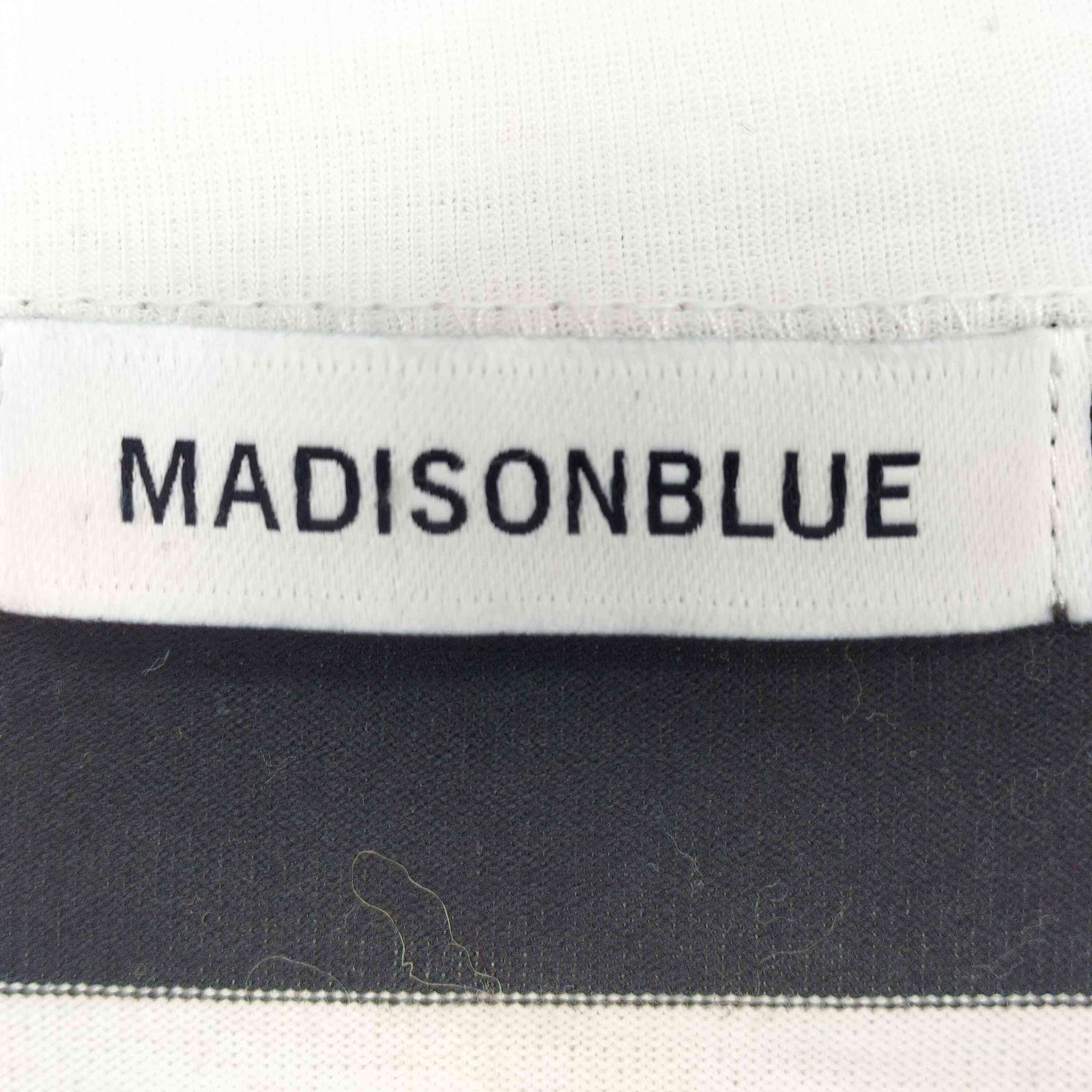  マディソンブルー MADISONBLUE CREW NECK L S PO WIDE BORDER レディース import XS 半袖(Tシャツ) Tシャツ カットソー