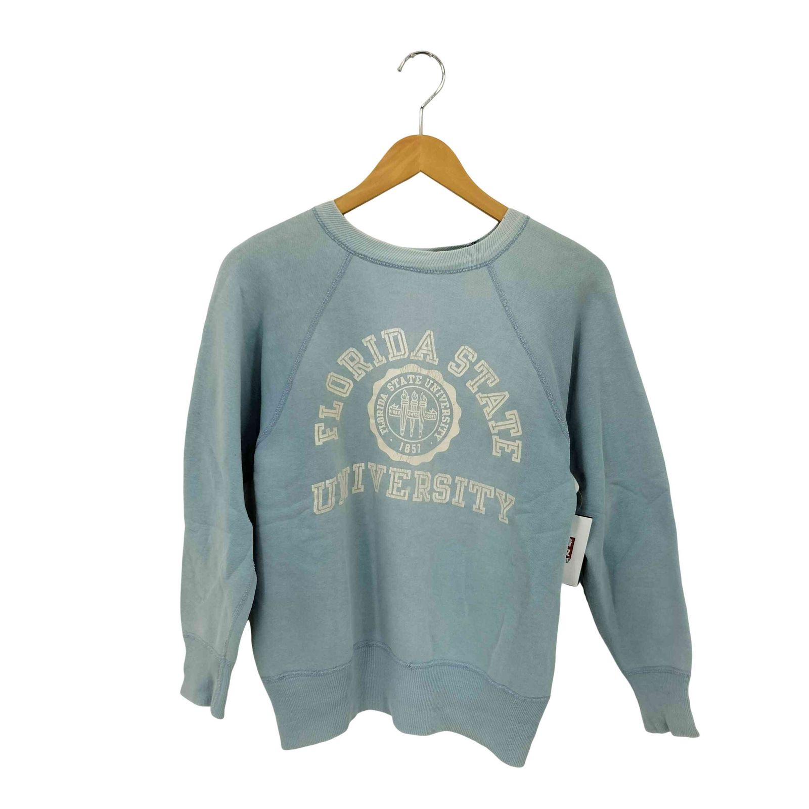 チャンピオン Champion 60s 大文字ランタグ後期 カレッジ 三段プリント ラグラン スウェット メンズ import M