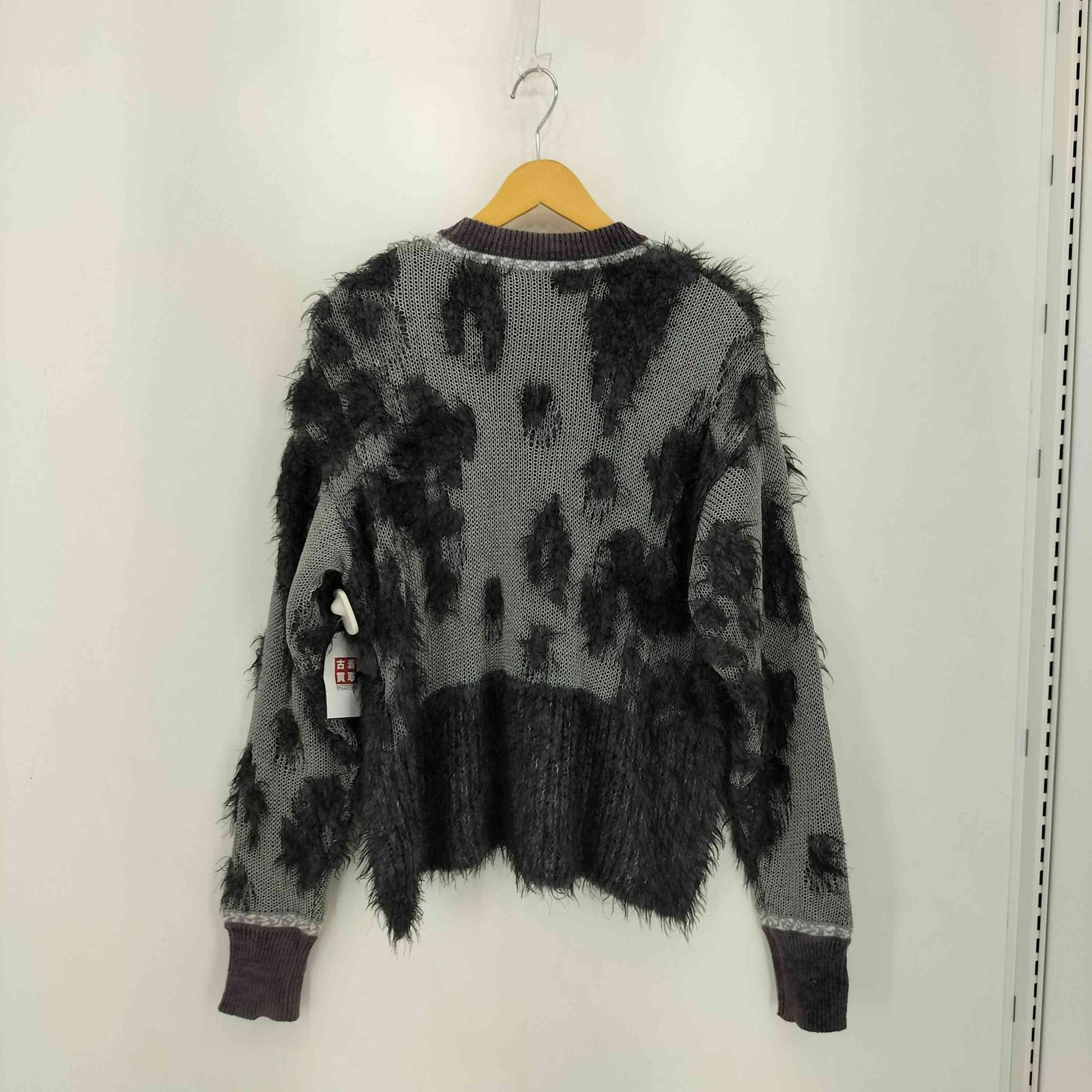 マメクロゴウチ Mame Kurogouchi The Second Diary期 Lame Jacquard Knit ラメジャガード シャギー クルーネック ニット セーター レディース 2