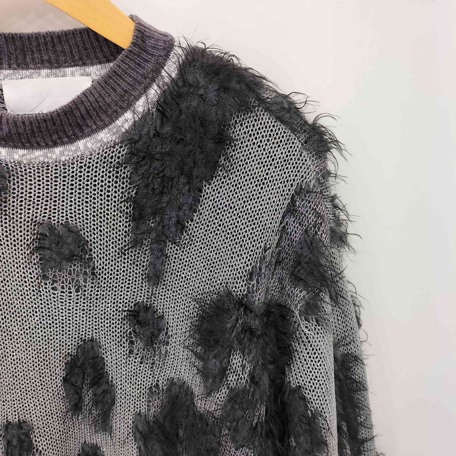 ラメジャガード シャギー