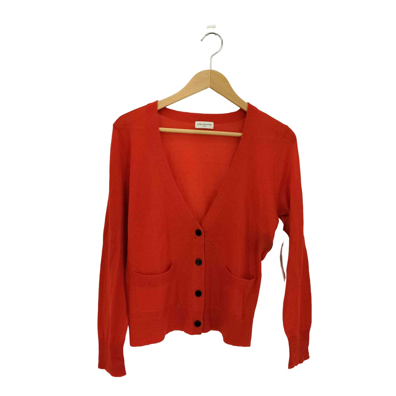 ドリスヴァンノッテン DRIES VAN NOTEN Cashmere Mohair カシミヤ モヘヤ ニットカーディガン レディース Small