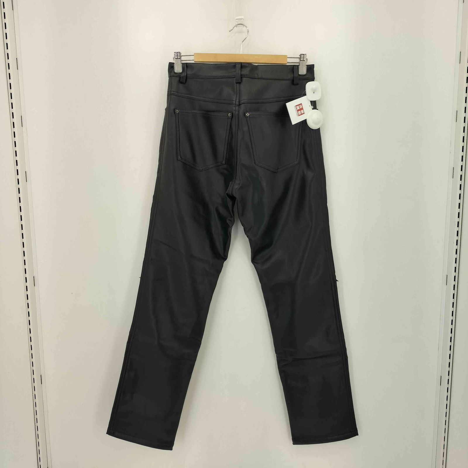 ユーズドフルギ 古着 VISION OF A CROSS NS LEATHER PANTS フェイクレザーパンツ メンズ 30