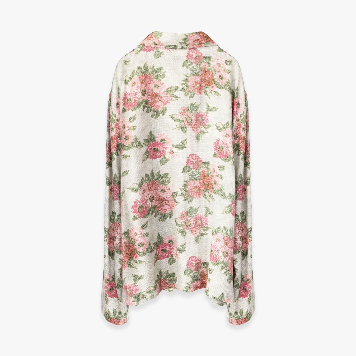 ROLD SKOV WESS SHIRT FLOWERS 長袖 シャツ ボタニカル 花柄 落ち感 トップス メンズ フラワー