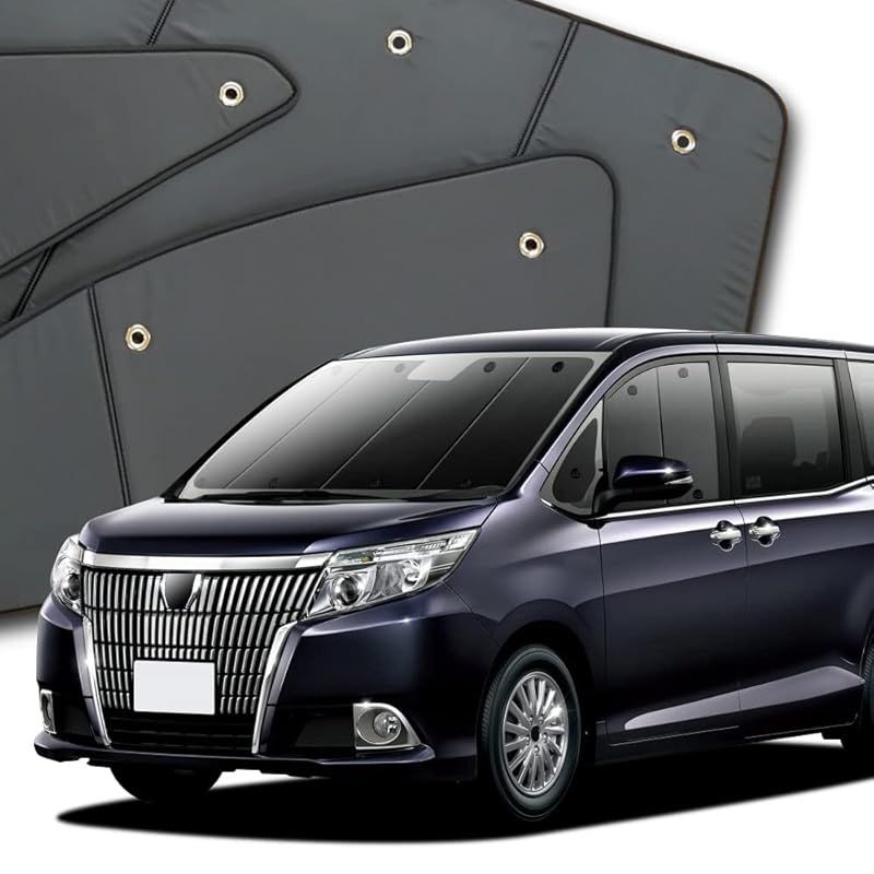趣味職人 プライバシー サンシェード 車 エスクァイア 80 系 85 系 フロント カーテン 車中泊 グッズ 対応 01s-a016-fu 0