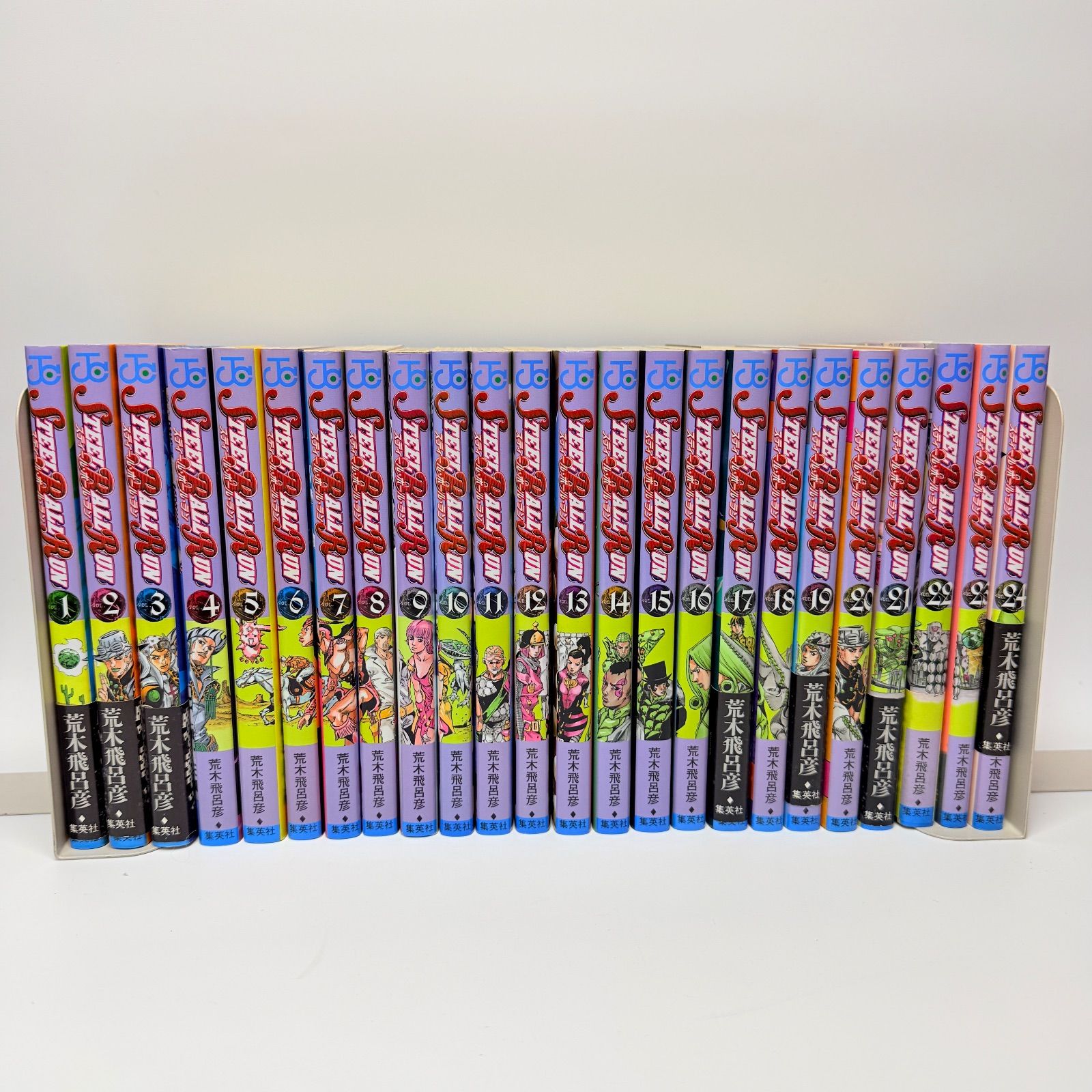 スティールボールラン 全巻セット 1-24 ジョジョの奇妙な冒険