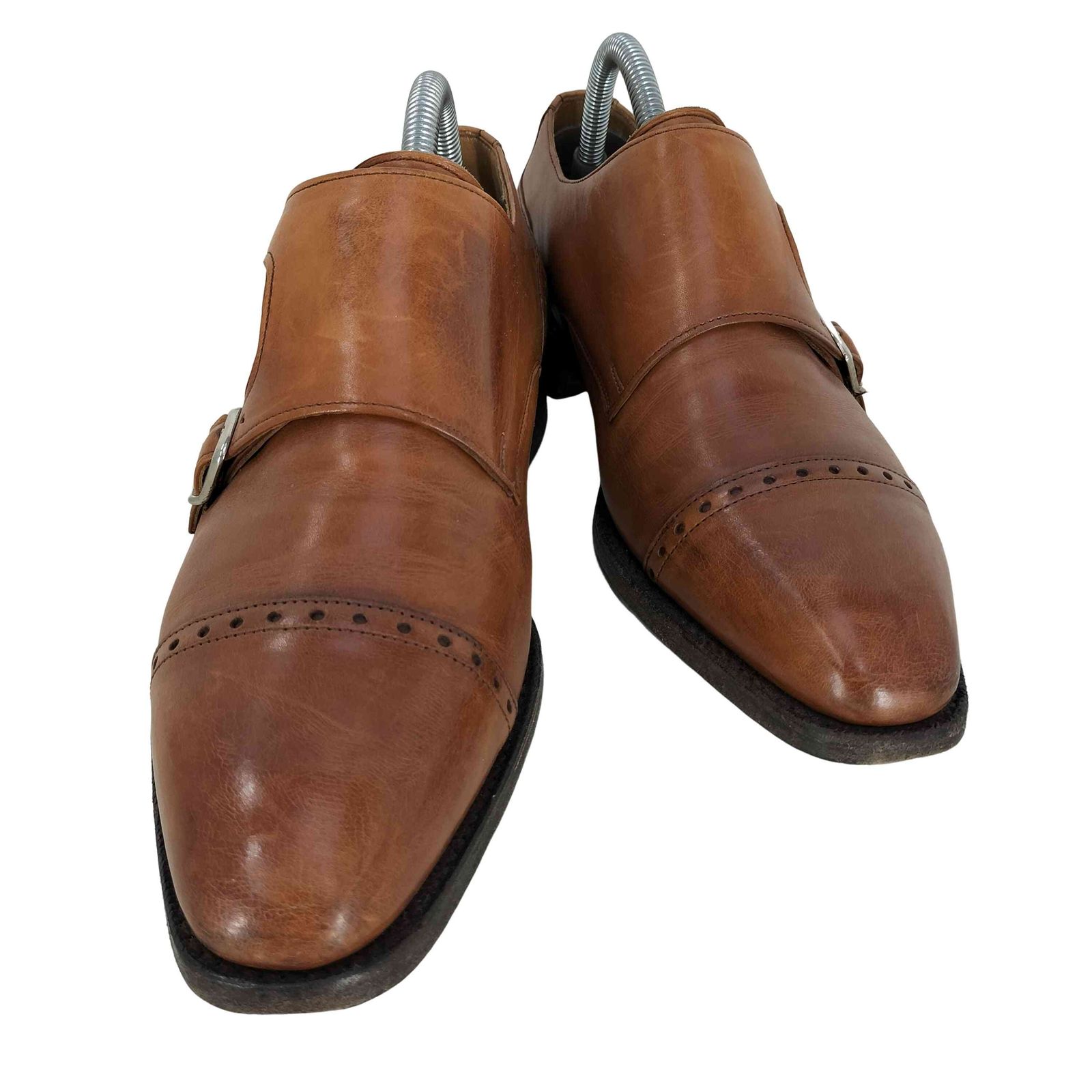 ユーズドフルギ 古着 JOSEPH CHEANEY ダブルモンクストラップシューズ メンズ 6