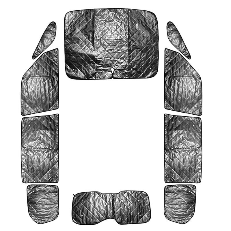 セレナ SERENA C28 ~現行 車中泊 サンシェード 1台分 10枚 全窓用セット ブラックメッシュ 紫外線 日よけ 盗難防止 仮眠 燃費向上 アウトドア キャンプ キャンピング 車種 設計 ブラックメッシュ