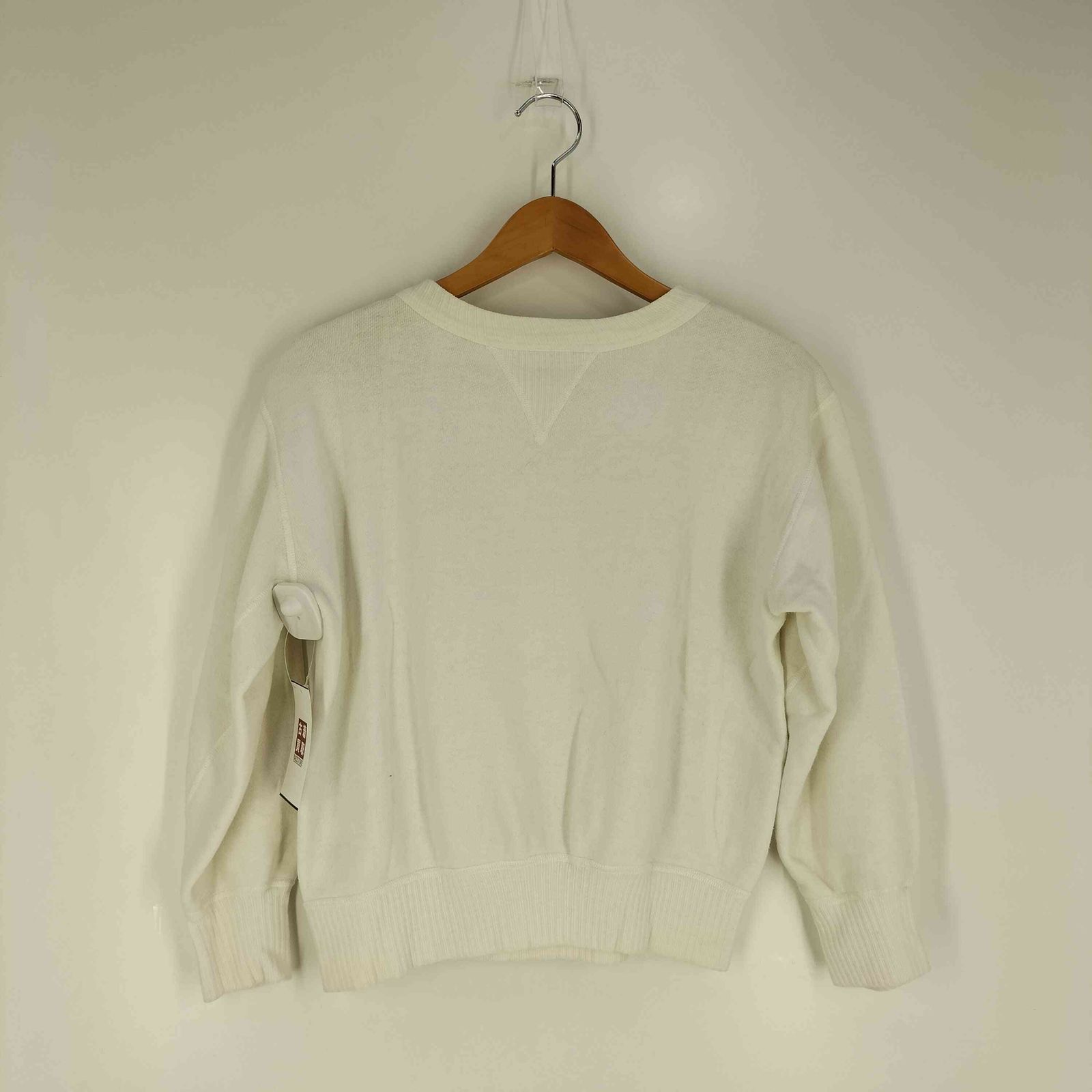 ユーズドフルギ 古着 両Vガゼット クルーネック ロングリブスウェット メンズ JPN M