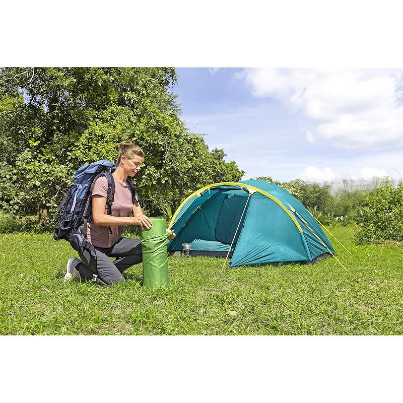 自動膨張式スリーピングマット マミー型