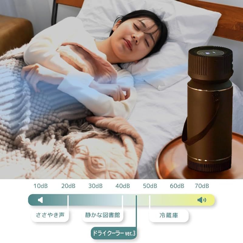  FlukeForest フルークフォレスト ドライクーラー Ver.3 ジメジメしない 冷風機 ペットボトル 冷風 温風 冷暖対応 ヒートシンク エコ 電気代節約 ひんやりグッズ 熱中症対策 節電 春夏 キャンプ アウトドア 車中泊 冷却プレート ECO 0 キッチン 住宅設備