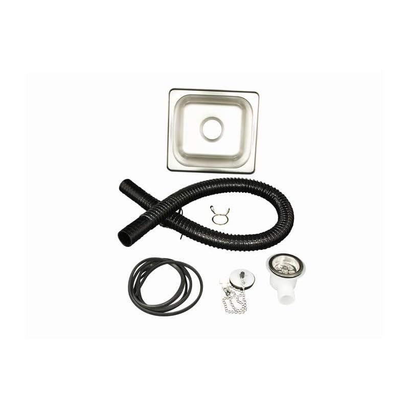 Rim リム DIY汎用商品 角型ステンレスミニミニシンクSET キャンピングカー 品 約外寸176×162ｘ高さ65mm