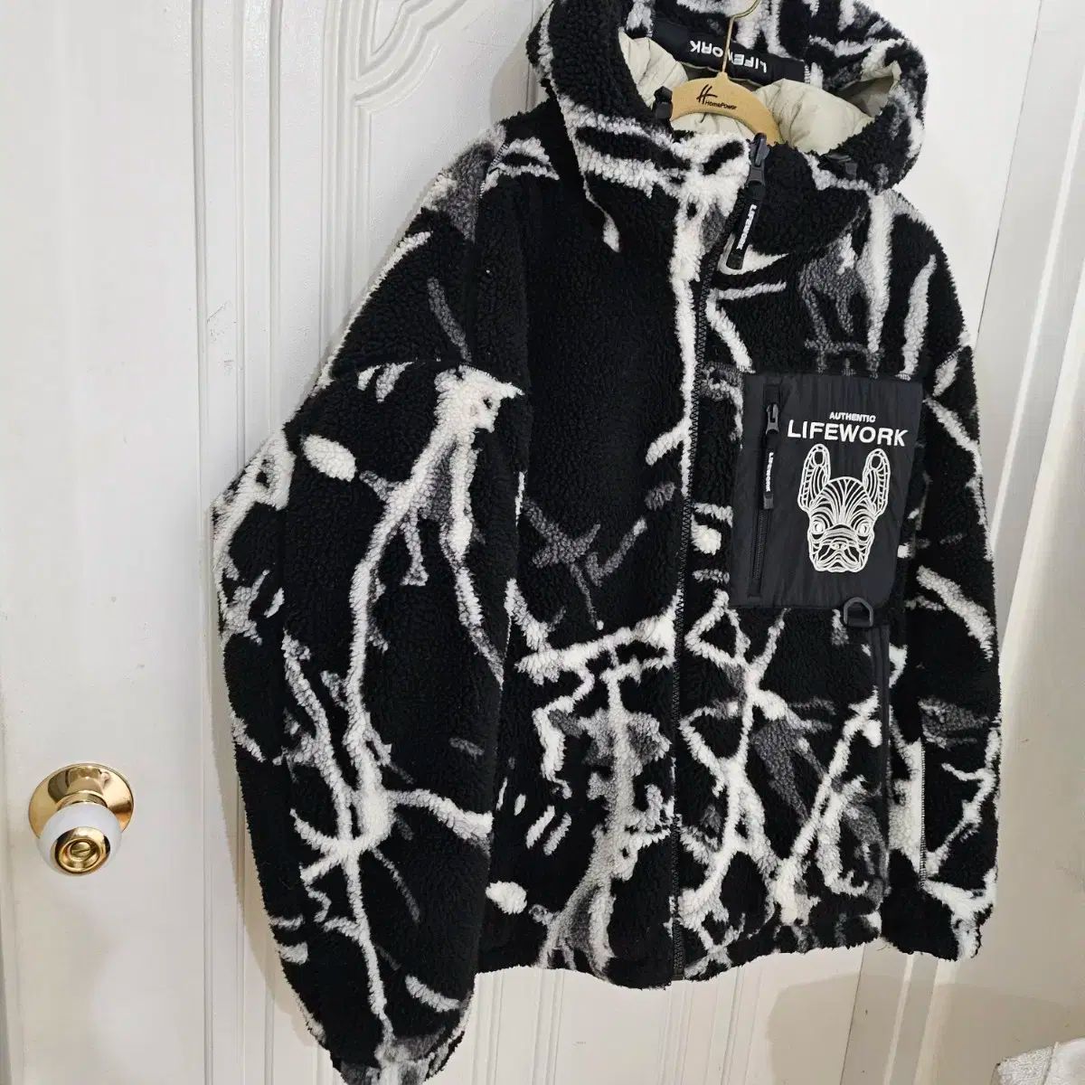 ライフウォーク リバーシブル ボア アウター ジャケット