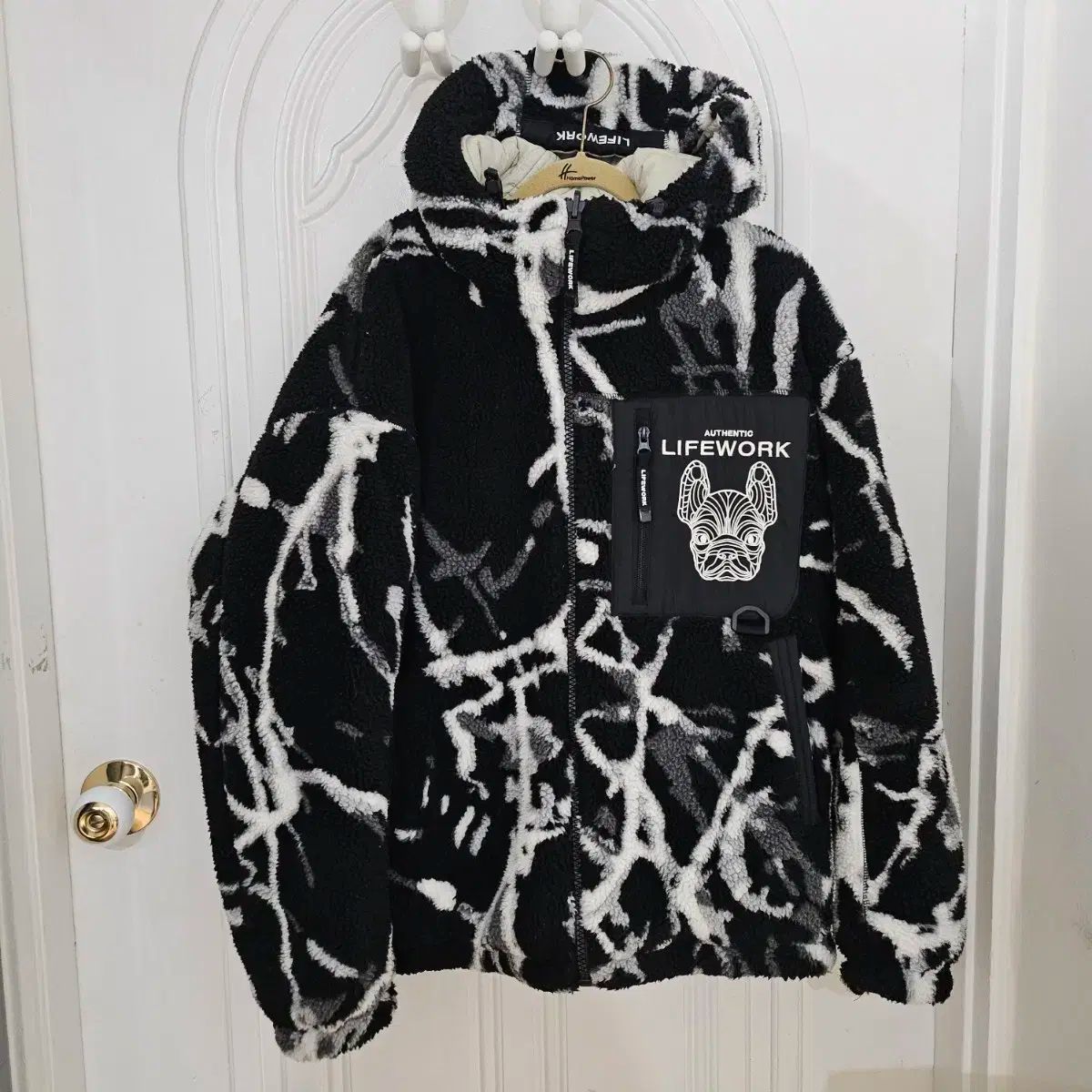 ライフウォーク リバーシブル ボア アウター ジャケット