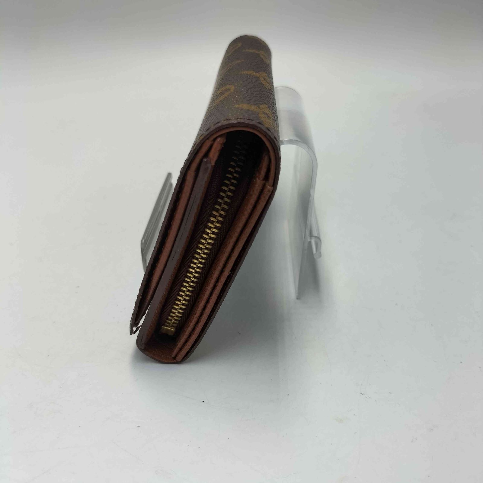 ルイヴィトン LOUIS VUITTON ポルトモネ ビエ トレゾール モノグラム 折り財布 レディース 表記無