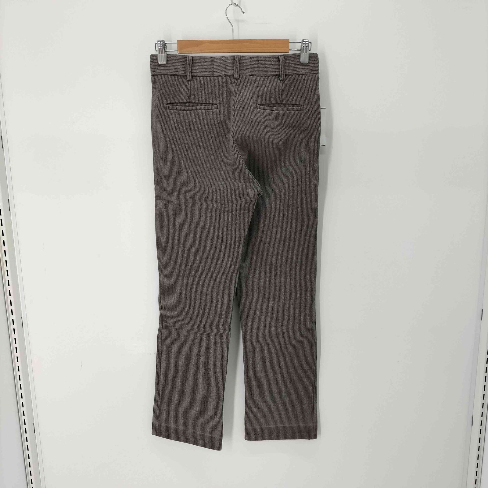 ユーズドフルギ 古着 推定40 s～50 s ユーロ ナットボタン ピケ 太畝 コーデュロイパンツ メンズ 表記無