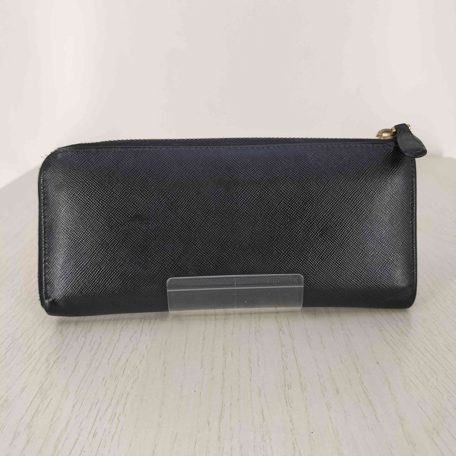 プラダ PRADA ロゴエンブレム長財布 レディース 表記無