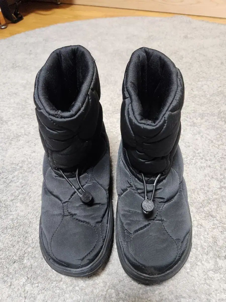 キルティング ダウンブーツ