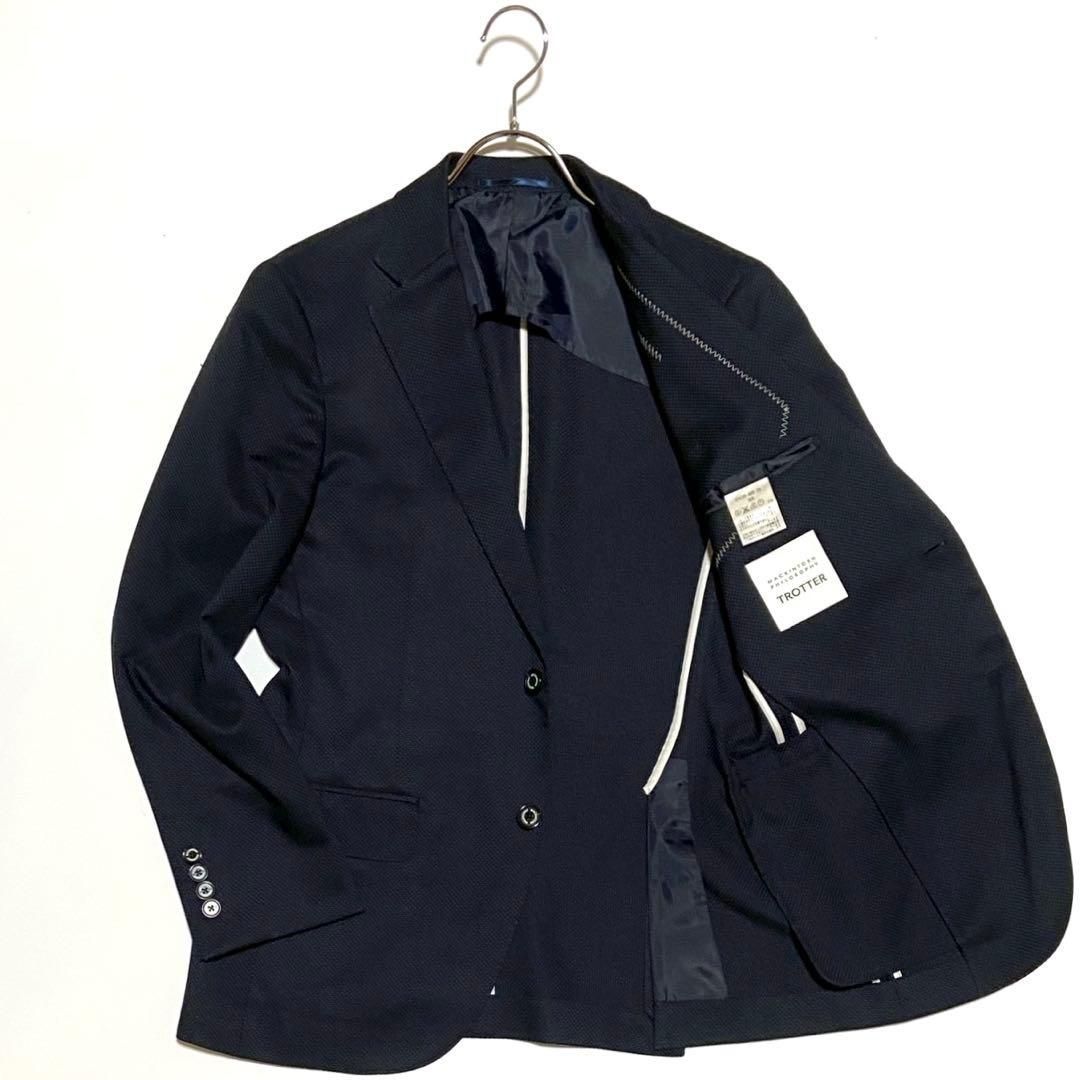 美品 マッキントッシュフィロソフィーTROTTER セットアップ バーズアイ 美品 MACKINTOSH PHILOSOPHY マッキントッシュフィロソフィー TROTTER