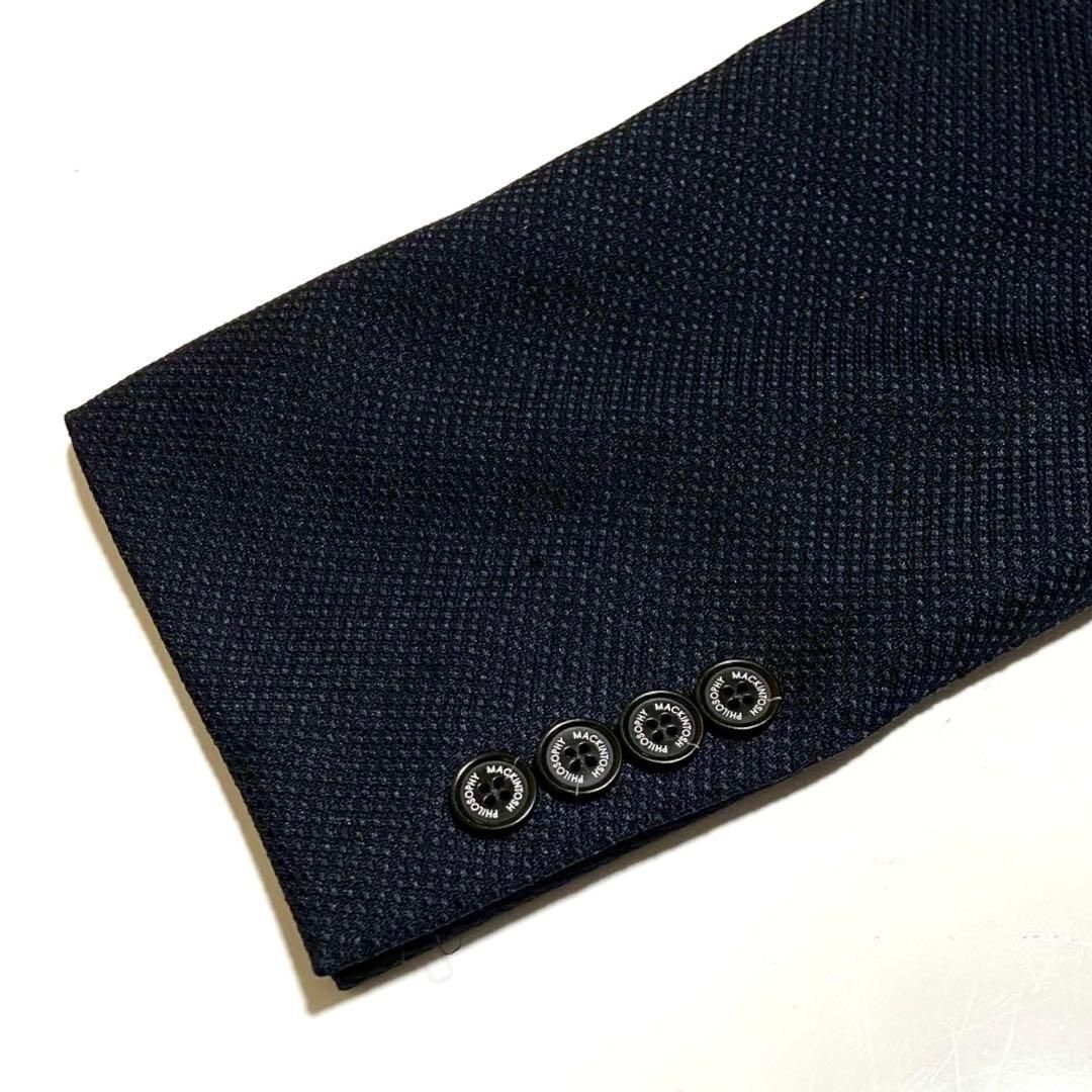 美品 マッキントッシュフィロソフィーTROTTER セットアップ バーズアイ 美品 MACKINTOSH PHILOSOPHY マッキントッシュフィロソフィー TROTTER