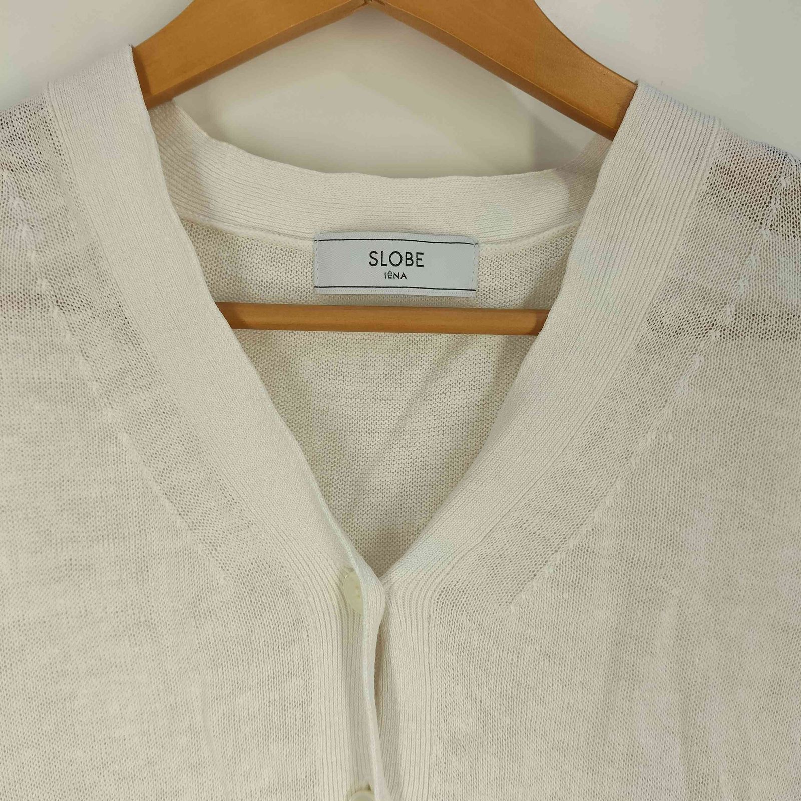 スローブイエナ SLOBE IENA 23SS KAYAニットカーディガン レディース