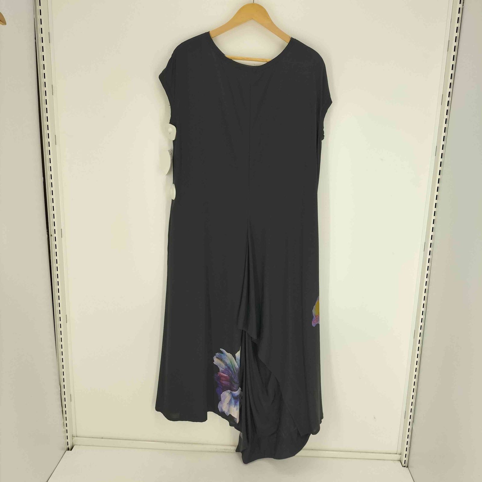 ヨウジヤマモト Yohji Yamamoto 25SS COLLECTIONS FLOUR PRINT SLEEVELESS DRESS フラワープリント ノースリーブドレス レディース JPN 1